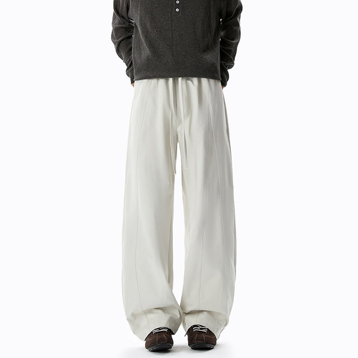 Damen Elegante und weite Stoffhose Drune
