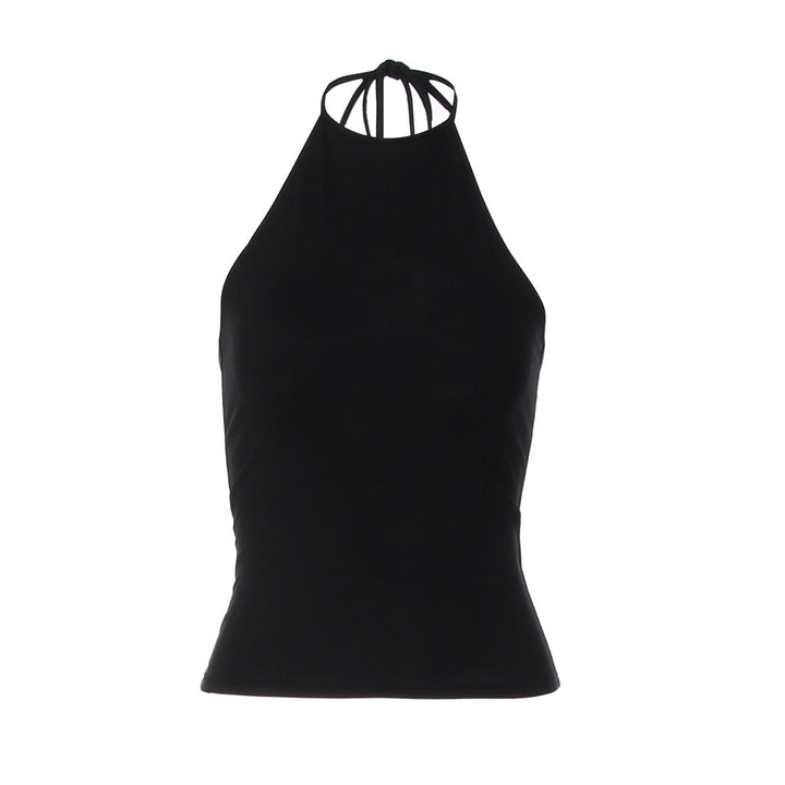 Damen Haltertop aus elastischem Material Drune