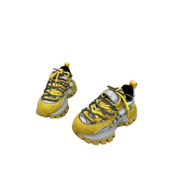Damen Sportliche Sneaker mit rutschfester Profilsohle und atmungsaktivem Obermaterial Drune