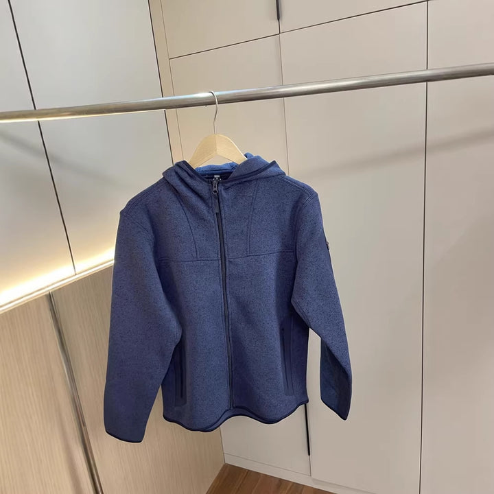 Damen Funktionsjacke mit atmungsaktiver Kapuze und seitlichen Reißverschlusstaschen Drune