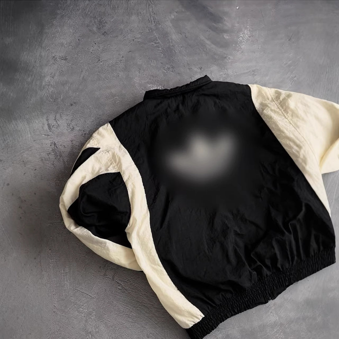Damen Sportliche Funktionsjacke im klassischen Farbkontrast Drune