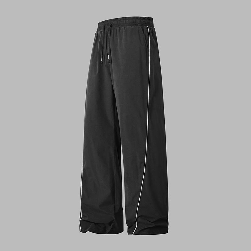 Herren Sportliche Freizeithose mit verstellbarem Bund und seitlichen Taschen Drune