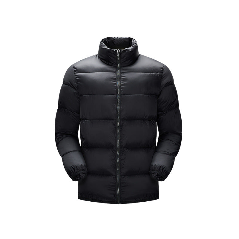 Herren Gepolsterte Steppjacke mit hohem Stehkragen und thermischer Isolierung Drune