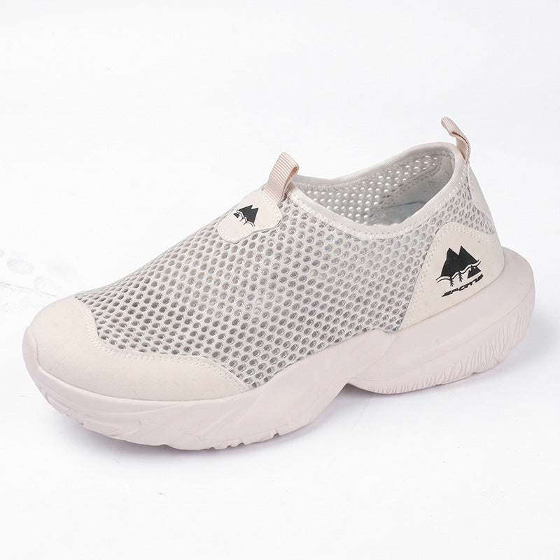 Unisex Atmungsaktive Mesh-Slipper mit gedämpfter Profilsohle Drune
