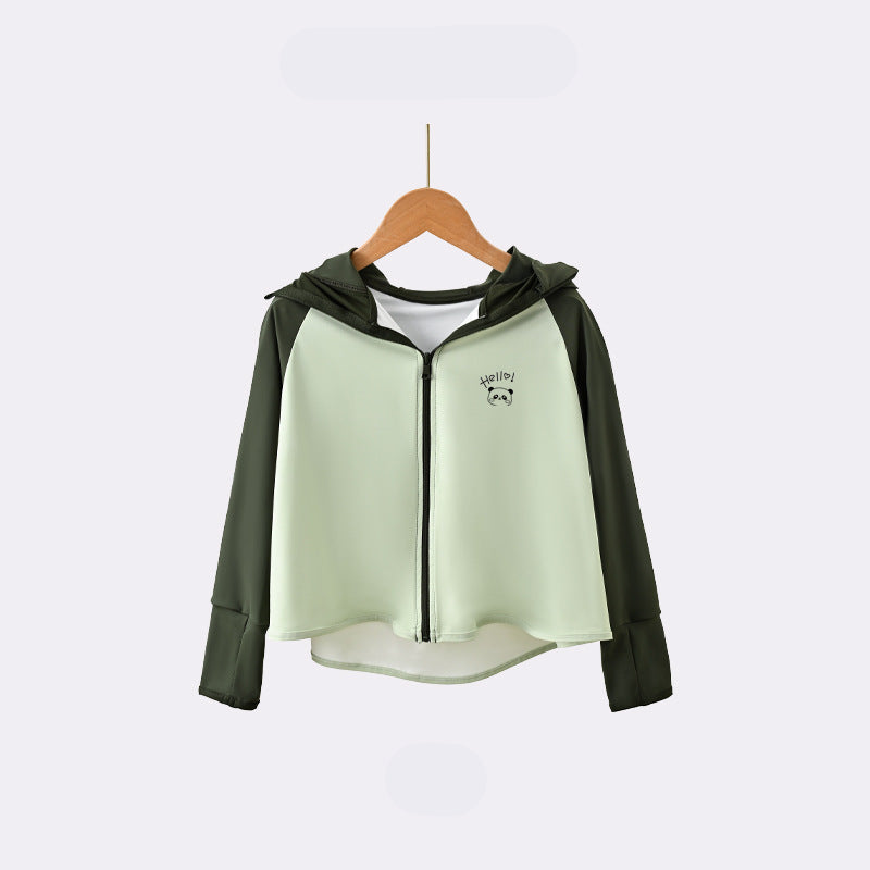 Kinder UV-Schutzjacke mit Kapuze und atmungsaktiven Eigenschaften Drune