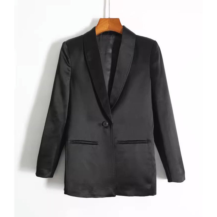 Damen Eleganter Blazer mit schickem Schnitt Drune