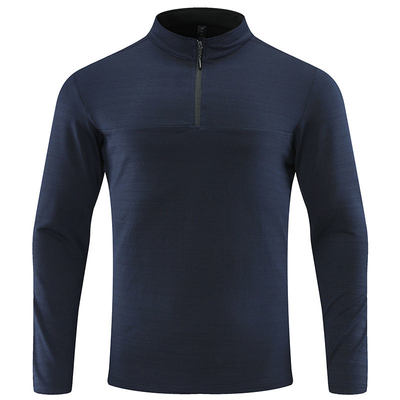 Herren Thermo-Langarmshirt mit Halbzip und Stehkragen Drune