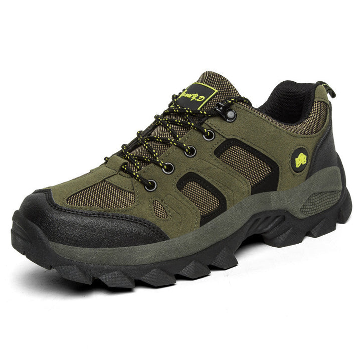 Herren nan robuster Trekkingschuh mit verstärkter Zehenkappe und rutschfester Profilsohle Drune