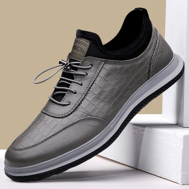 Herren Elegante und stilvolle Leder Sneakers Drune