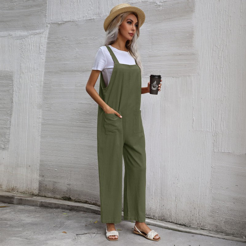 Damen Latzhose mit praktischen Taschen und bequemer Passform Drune
