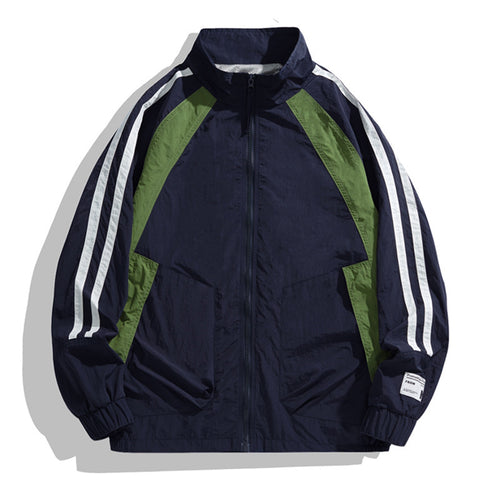 Damen Sportjacke mit hohem Kragen Drune