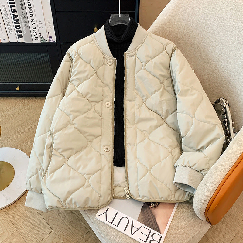 Damen Wattierte Blousonjacke mit Reißverschluss und praktischen Taschen Drune