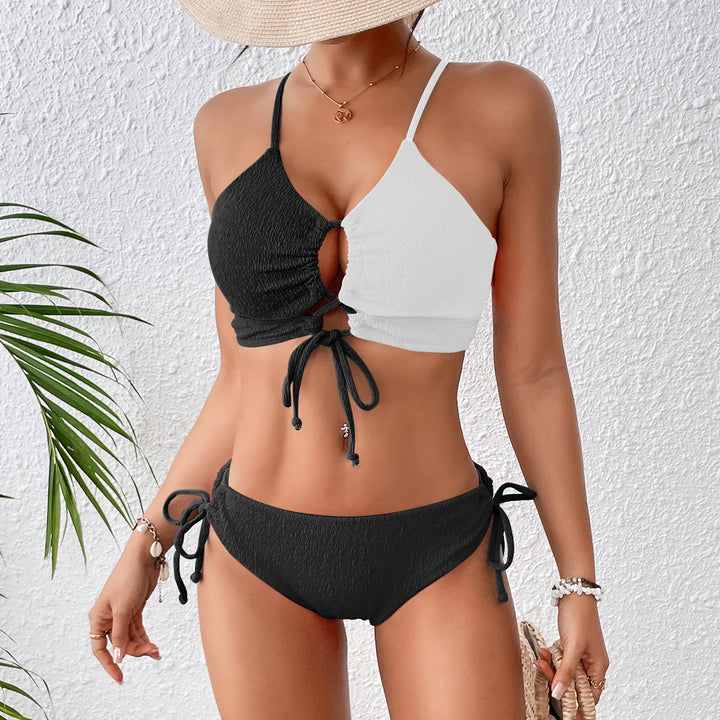 Damen Bikiniset mit verstellbarem Oberteil und modischem Cut-Out Drune