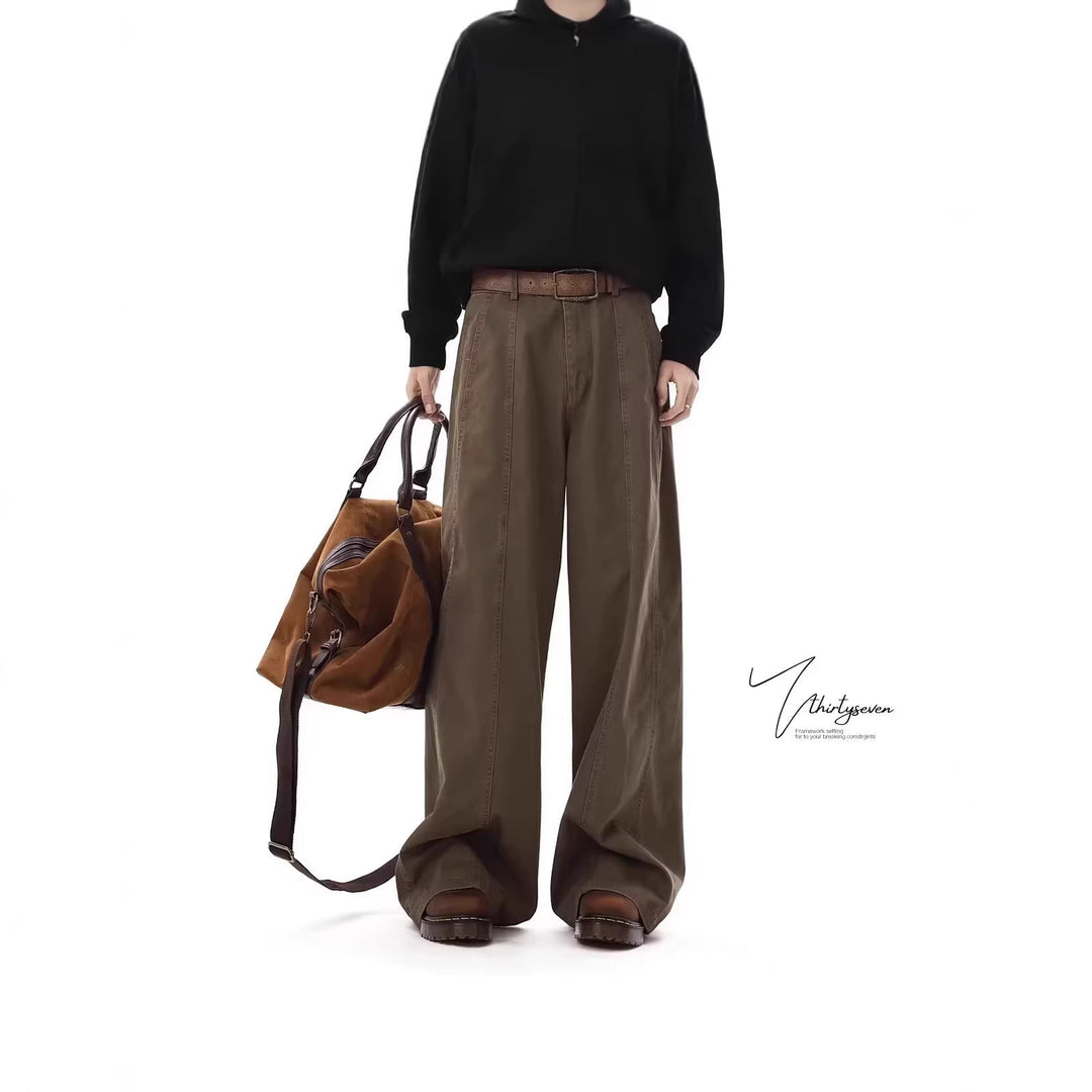 Damen Bequeme und modische Weitbein-Hose Drune