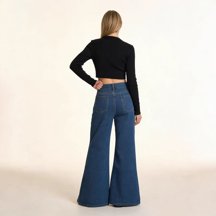 Damen nan hochwertiges Rundhals-Basicshirt aus Bio-Baumwolle mit Regular-Fit und verstärkten Nähten Drune