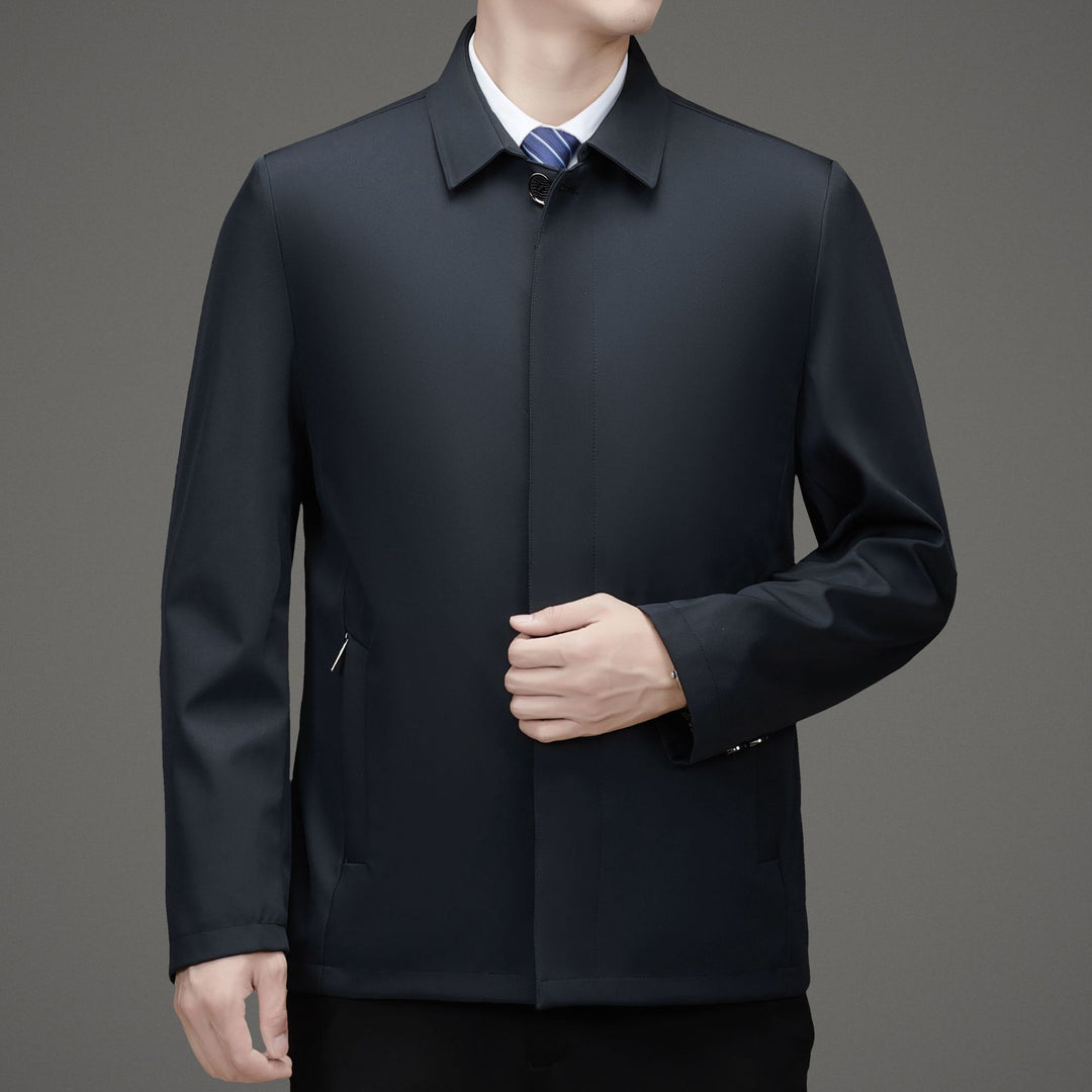 Herren leichte Übergangsjacke mit modernem Schnitt und praktischen Taschen Drune