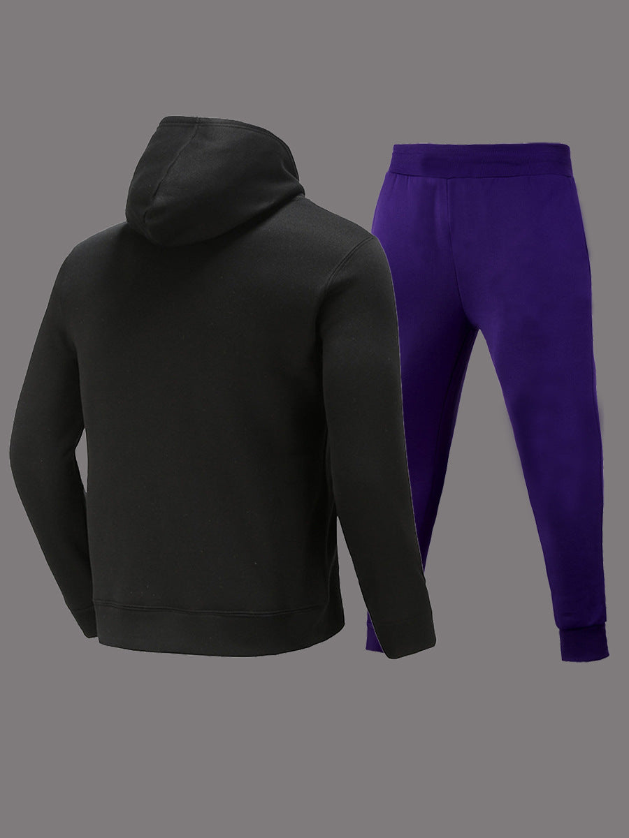 Damen Hoodie mit grafischem Druck und stylischer Jogginghose Drune