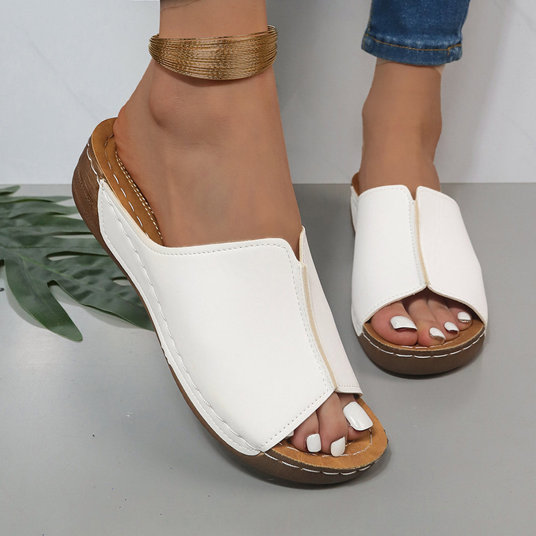Damen Komfortable Riemensandalen mit anatomisch geformtem Fußbett Drune
