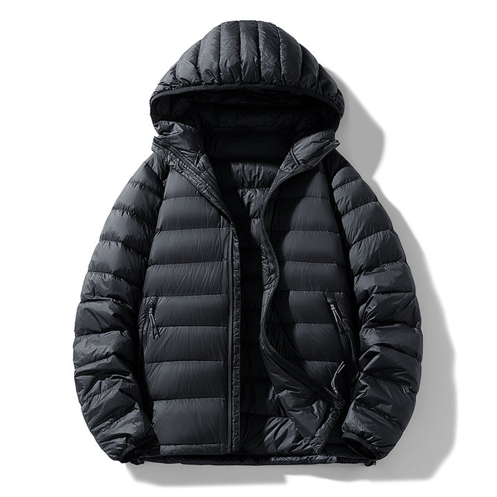 Damen leichte gesteppte Kapuzen‑Steppjacke mit Thermoisolierung Drune
