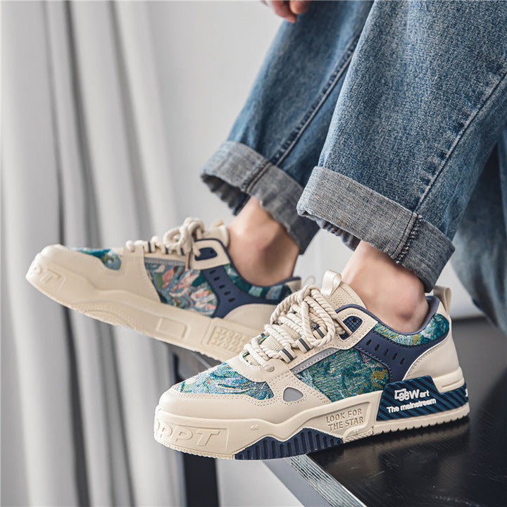 Damen Sportliche Sneaker mit innovativem Camouflage-Muster Drune