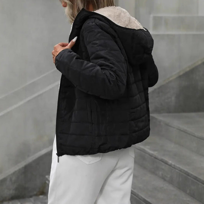 Damen gesteppte Winterjacke Drune