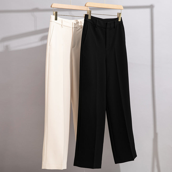 Damen Tailored Palazzo-Hose mit Bügelfalte und verdecktem Hakenverschluss Drune
