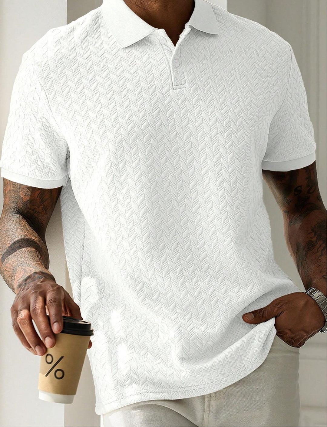 Herren Poloshirt im eleganten Design Drune