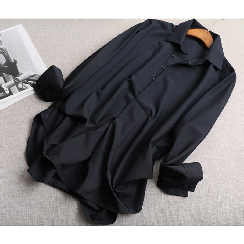 Damen Elegante Bluse mit modernem Schnitt Drune