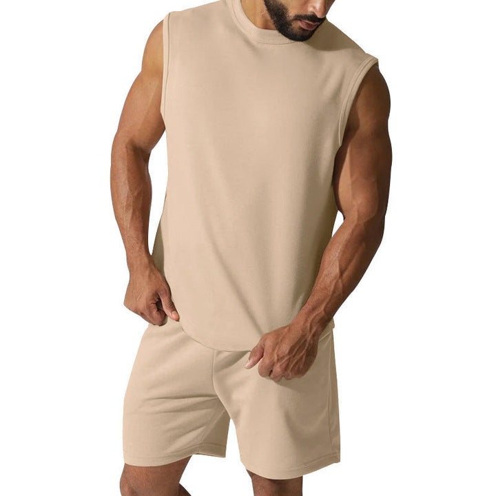 Herren sportliches Kurzarm-Set aus atmungsaktivem Material Drune