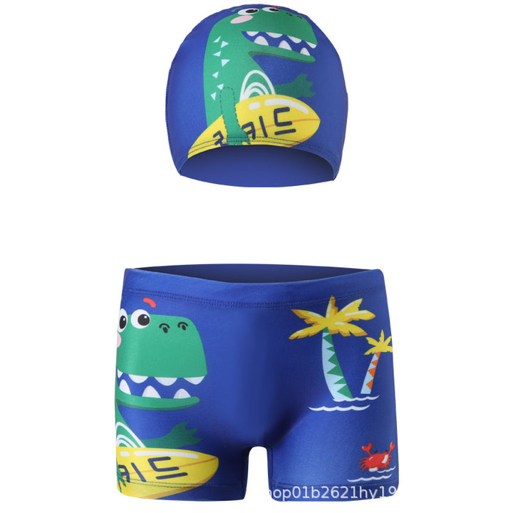 Jungen Schwimmset mit fröhlichem Dinosaurier-Motiv Drune