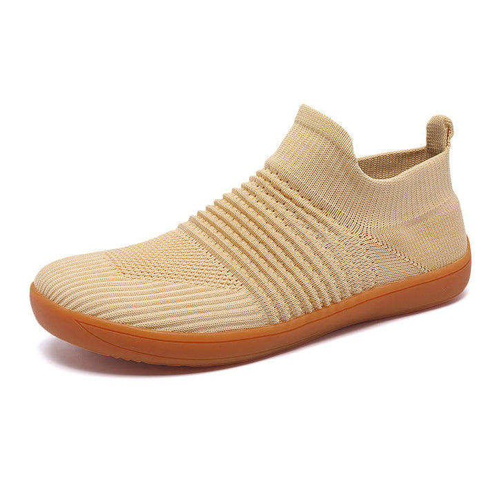 Unisex nan sockenähnlicher Stricksneaker mit elastischem Schaft und rutschfester Gummisohle Drune