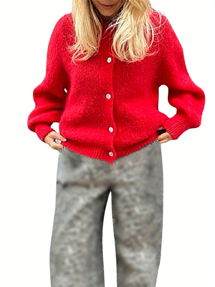 Drune | Weicher Mohair-Cardigan