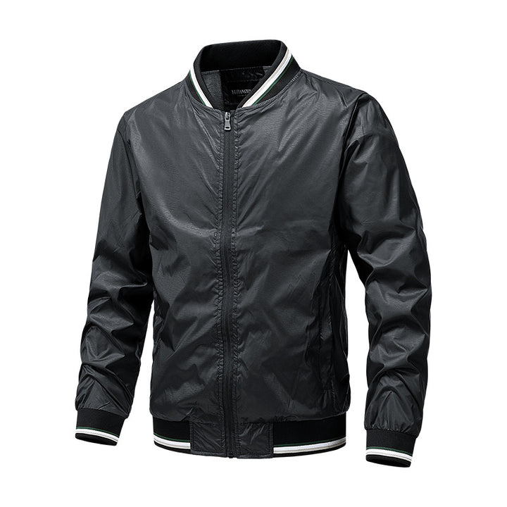 Herren Sportliche Bomberjacke mit zwei Seitentaschen Drune