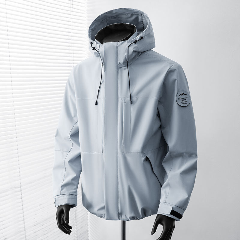 Herren Funktionsjacke mit Kapuze