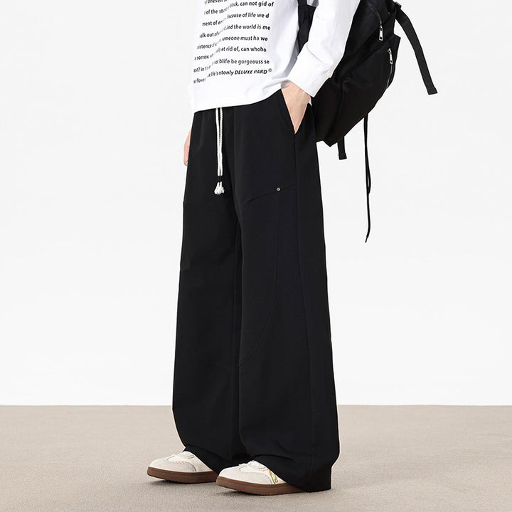 Herren Modische Weitgeschnittene Chino-Hose
