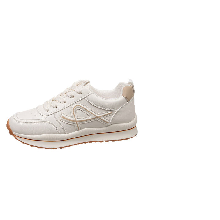 Damen nan leichte City-Sneaker mit erhöhtem Profil, stoßdämpfender EVA-Zwischensohle und rutschfester Gummilaufsohle Drune