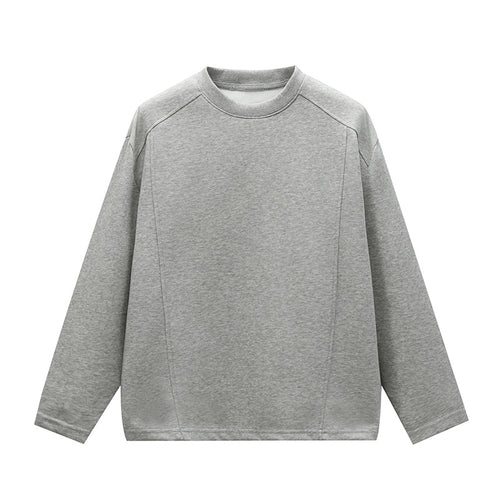 Unisex Minimalistisches Rundhals-Sweatshirt mit Raglanärmeln Drune