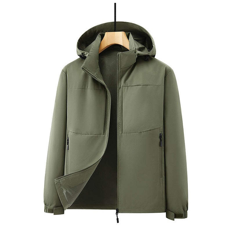Herren Wasserdichte Outdoor-Jacke Drune