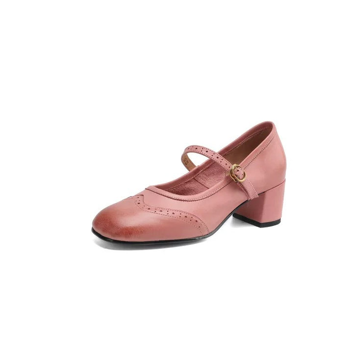 Damen Mary Jane Absatzschuhe Drune