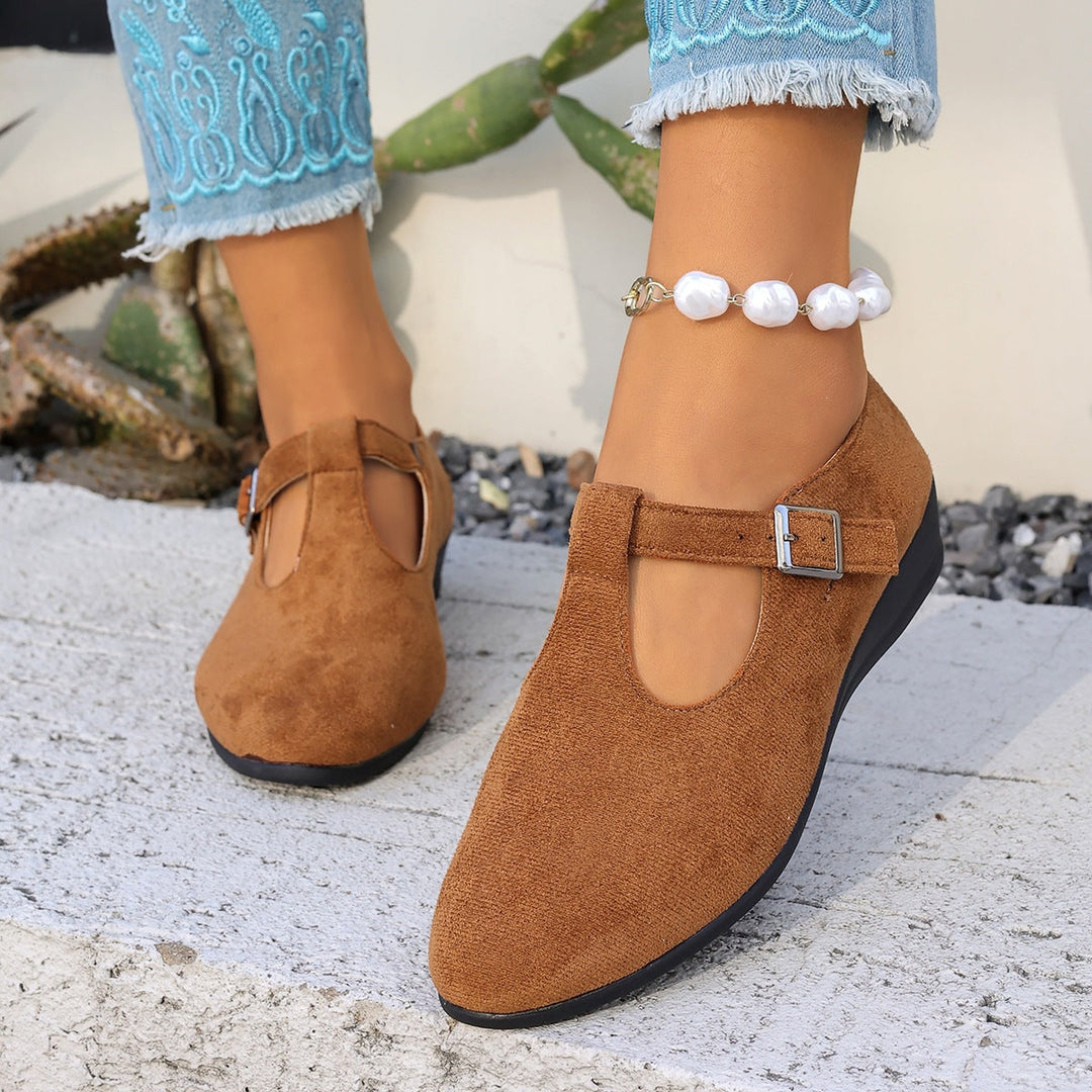 Damen Halbschuhe mit elegantem Riemendesign Drune
