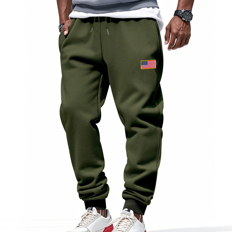 Herren lässige Sweatpants mit praktischen Taschen und elastischem Bund Drune