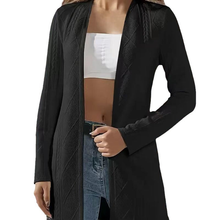 Damen elegante Jacke mit strukturiertem Design Drune