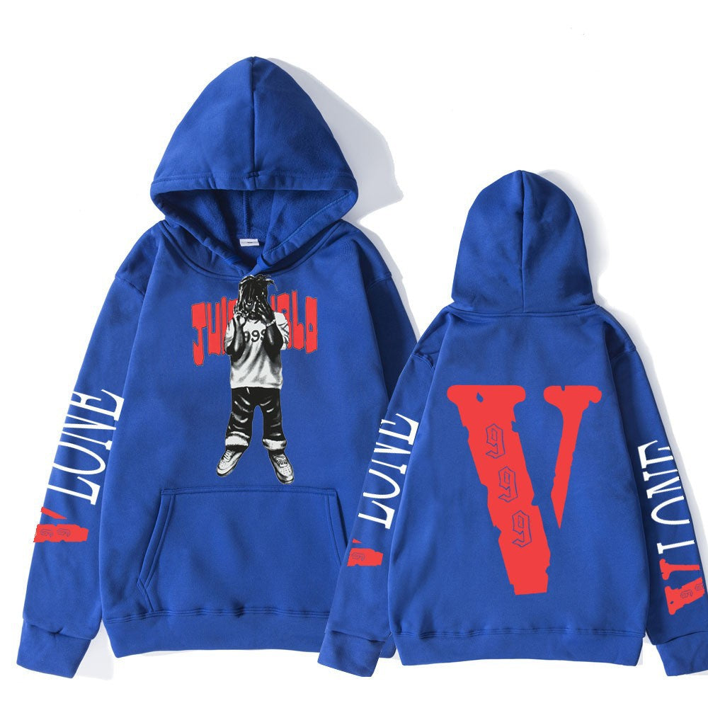 Damen Kapuzenpullover mit künstlerischem Druck und bequemer Passform Drune