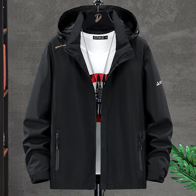 Herren Technische Waterproof Jacke Drune