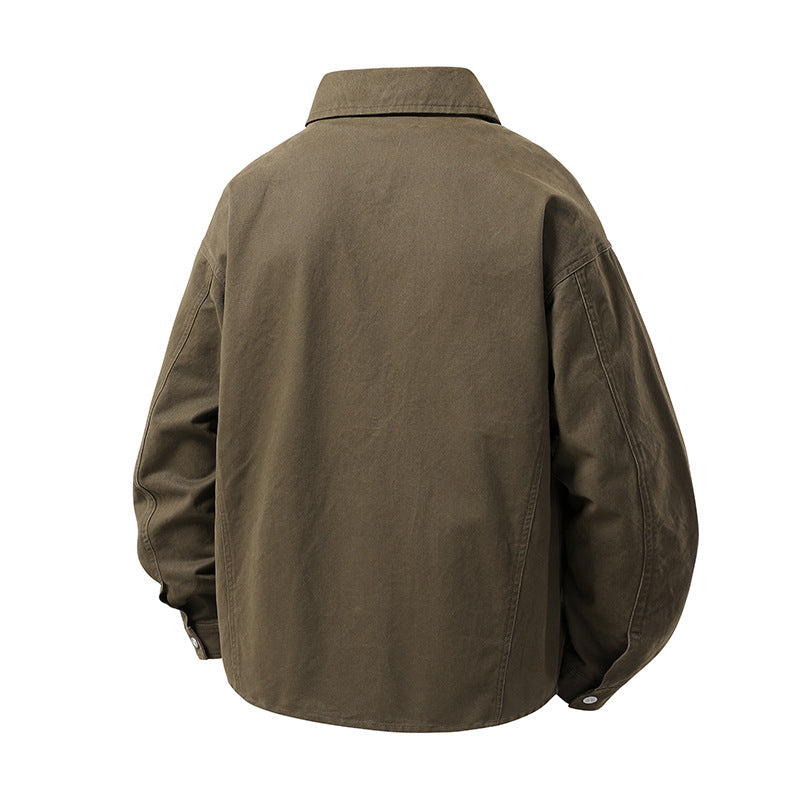 Herren Lässige Utility-Jacke Drune