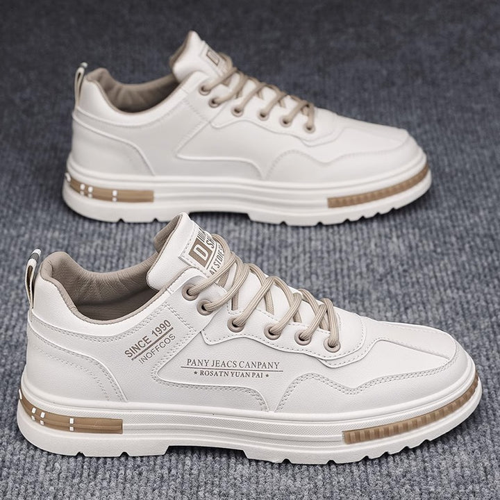 Herren modischer Freizeit‑Sneaker mit dicker Plateausohle, gepolstertem Schaft und verstärkter Zehenkappe Drune