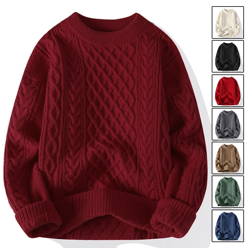 Damen Grobstrickpullover mit Zopfmuster Drune 1787964300