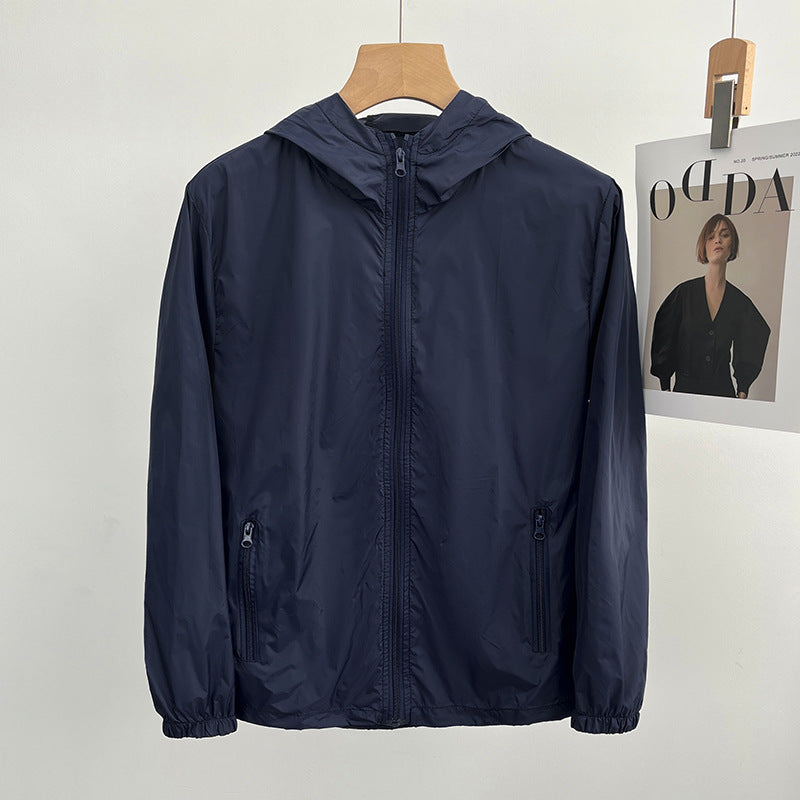 Damen Leichte Übergangsjacke mit Kapuze und Reißverschluss Drune