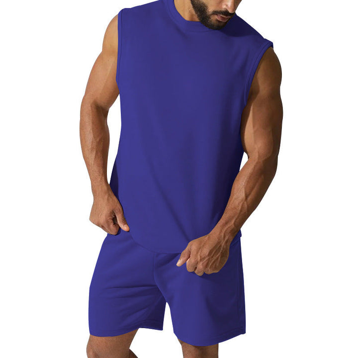 Herren sportliches Kurzarm-Set aus atmungsaktivem Material Drune