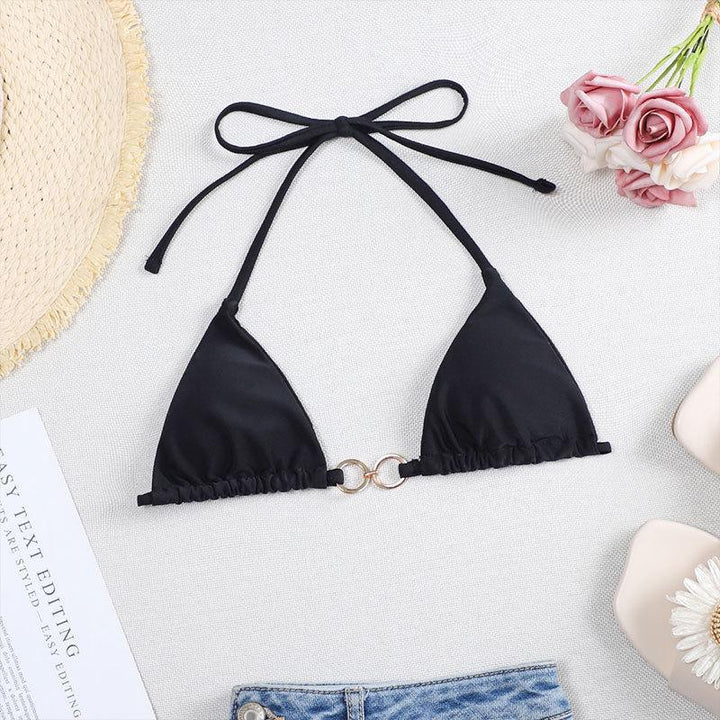 Damen Triangel-Bikini mit eleganten Metall-Details Drune